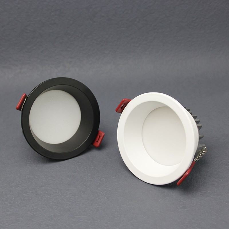 窄边筒灯led嵌入式防眩 客厅吊顶W天花灯85开孔110无主灯筒射灯