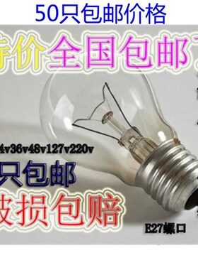 老式白炽灯泡普通灯泡灯泡钨丝特殊工程物业养殖取暖船舶220VE27