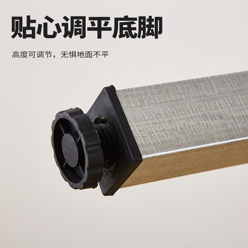 简易大圆桌架可折叠桌腿支架桌脚餐桌架子折叠桌腿桌架加厚桌脚架