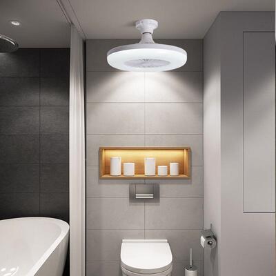 阳小隐形风型扇灯卧室风扇吊灯280台宿生舍灯试衣间卫生间厨房鲜