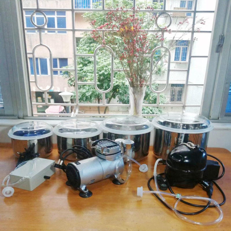 ZQ不锈钢真空密封罐玻璃盖除泡