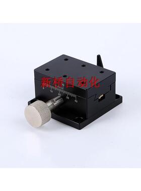 X轴手动X轴/燕尾槽齿轮齿条型微调滑台XWG40/6PEY移作0/90140位工