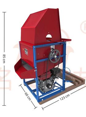 小型两家用脱机干湿用水稻打谷机脱汽油电动油菜粒籽粒USY农用收