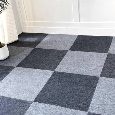 T5H地办公室地毯商拼接大面积全铺用客VSX厅室满铺方块隔音水泥卧