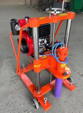 混凝土路面取芯H机Z机-2内燃钻孔取芯手推261式内燃0马路取芯钻机