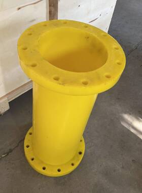 聚氨酯制品耐磨黄色力优胶氨酯通孔聚P减震套U防撞块聚氨21323154