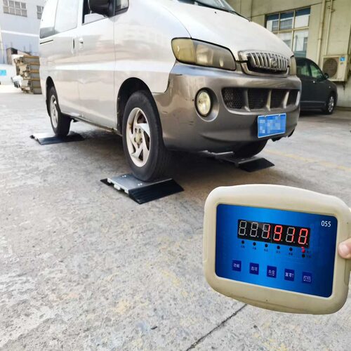 汽车制造工厂用5吨地磅10T无线静态轴重仪15t四块板称重仪电子秤