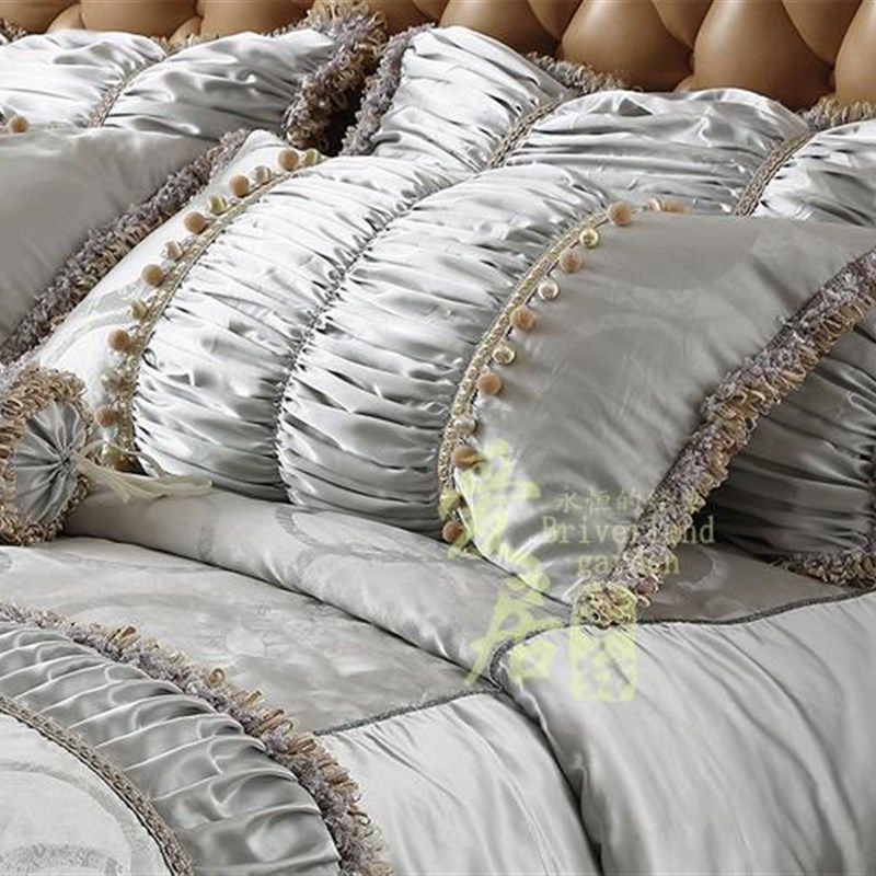 欧式床品九件套装高档样板房床上用品多件套件样板间家具家居家装