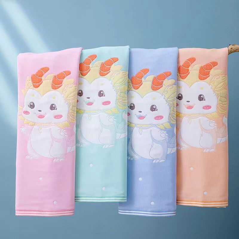 婴儿纯棉超柔软吸水浴巾三层纱布婴儿夏季薄款新生儿童毛巾被盖毯,婴童用品,浴巾,淘宝优惠券,粉丝福利购,淘宝优惠卷