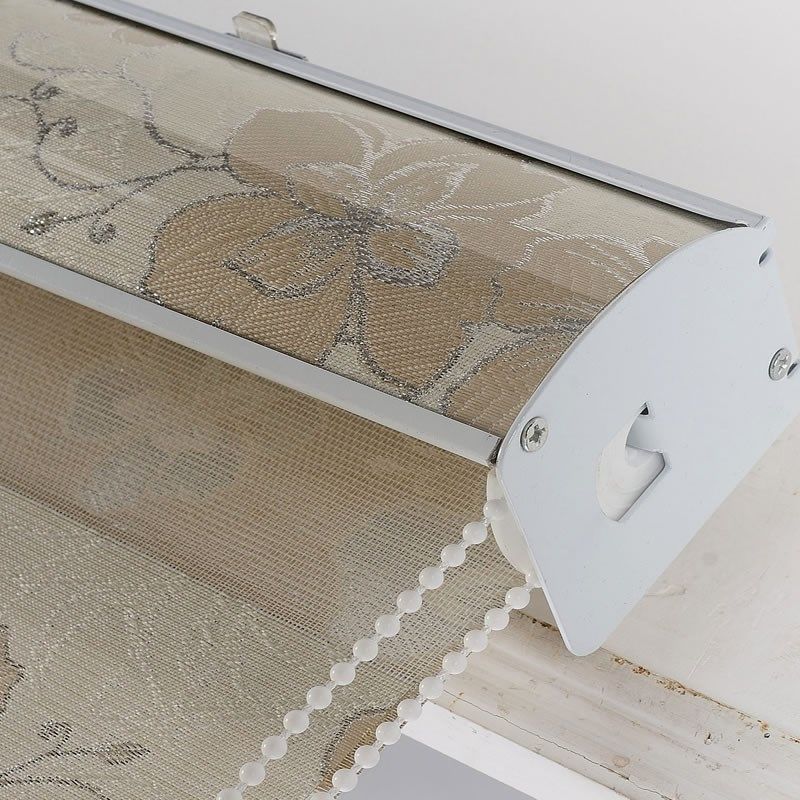 福蝶 韩式双层提花柔纱帘客厅书房定制卷帘百叶窗帘隔断帘成品,居家布艺,百叶帘/折帘/罗马帘,淘宝优惠券,粉丝福利购,淘宝优惠卷