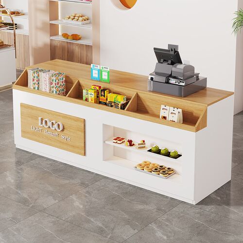 吧台收银台餐饮店蛋糕店柜台桌宠物店便利店烘培奶茶店前台接待台