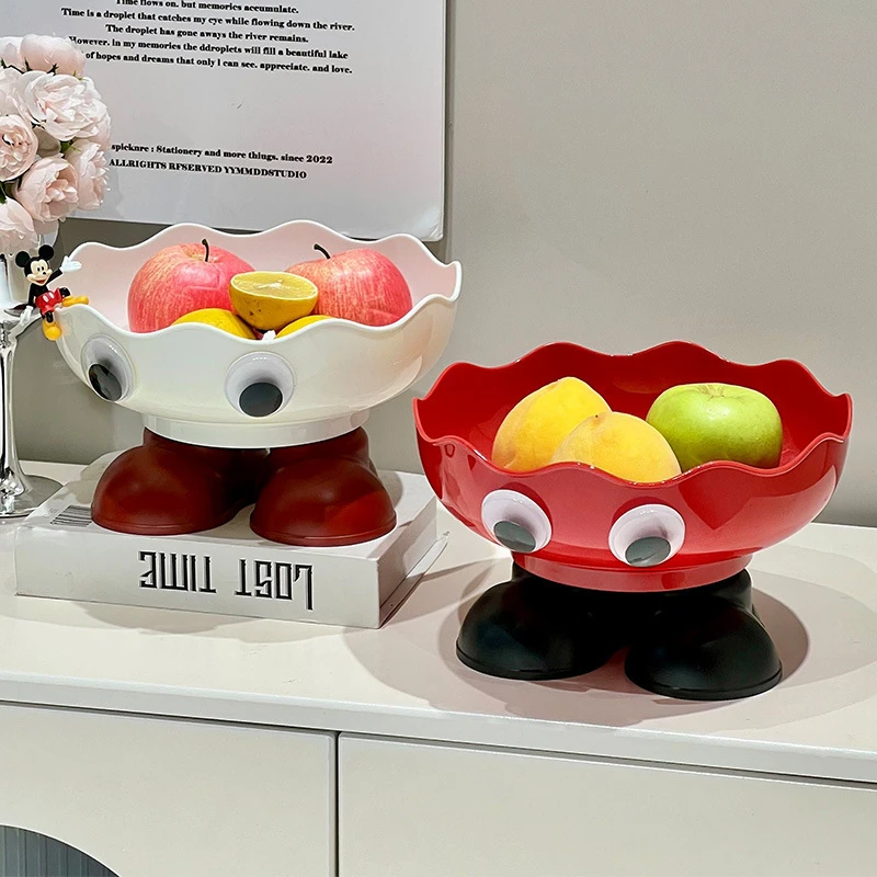 【下单立减50】家用高脚水果盘高颜值可沥水果盆客厅茶几高颜值HQ