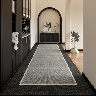入户门玄关走廊阳台通道过道地毯名宿防滑满铺沙发茶几地垫可定制