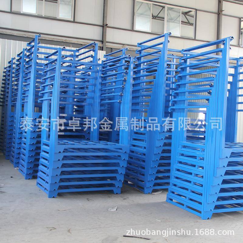 堆架巧垛固架仓储折叠库货架冷架钢制工511厂物流蔬菜海鲜巧子固