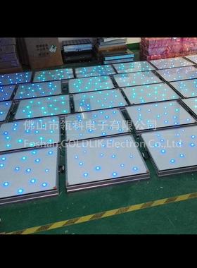 浪漫GQB星星砖ED地板婚酒吧舞庆台星空跳舞地L地板砖发光地砖