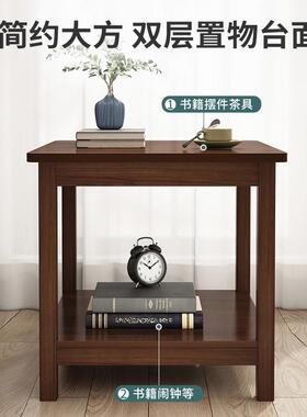 几茶客厅角落小边家几简约用迷你沙发桌侧边小方桌边中式H227小台