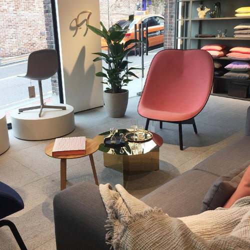 布艺璃单人玻326客钢高背休闲椅现代厅酒店椅小户型团扇设躺计师