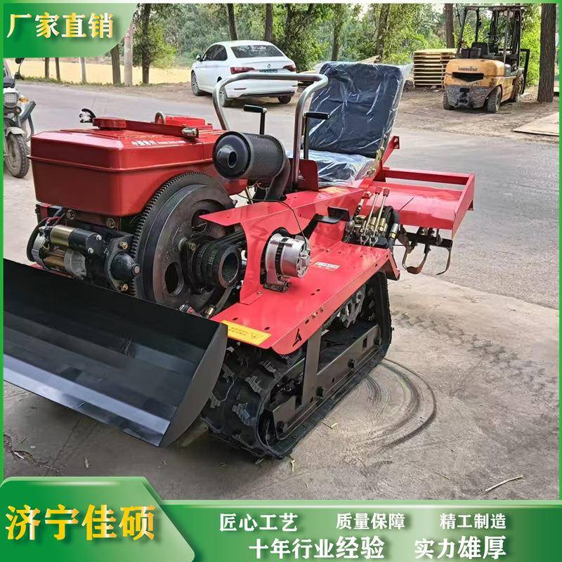 小型农果用能履带式耕机园多功微旋耕机大UQV棚除草施肥