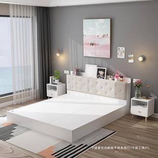 式 床1板.5米现代简约箱体1床.8m双人床榻高榻米1.2单人TGU床箱储