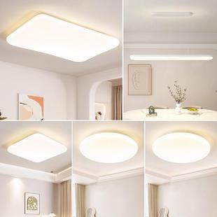 全客光谱护眼悬浮简灯厅奶吸顶50704灯极设计师创意油风主卧室灯