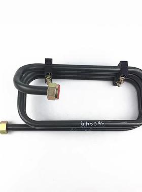 德龙X3000螺旋管管重总成直通分钢20油DZ973193水离器管陕汽卡