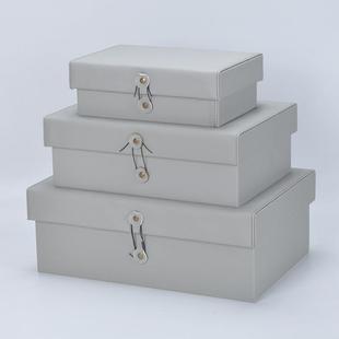 装 设计展展会衣道具皮革收纳509 饰收纳盒厅板房橱飘样窗摆件软装