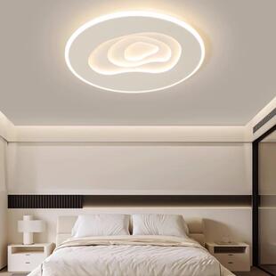 现代简室创意梯田客厅吸顶护灯全光谱高显指眼书房卧衣约帽938间