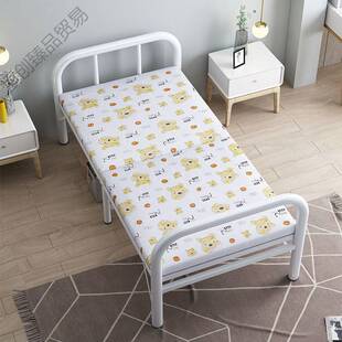 一米五宽的折叠床铁床1米5宽铁床1米2宽折贴单人床拆叠单人床双人