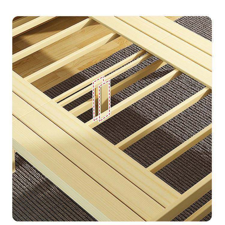 叠实木折床单人家用午休床.2m硬板床1.5米双人1床m出租屋9FKZ0c小