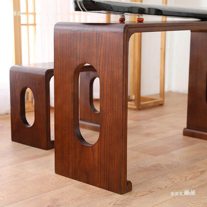 学茶仿古国琴桌共鸣实无品牌/木茶桌国学古筝桌法桌画桌桌凳几书