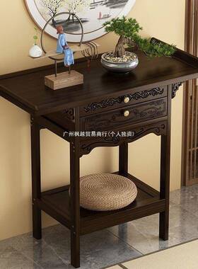 中式条供桌客厅玄关桌案台长条家用香案佛台爷新76952中式玄案关