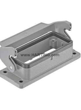 HARTIG连接器093P001613N7单扣底座HANQGF-16B-I067哈浩亭插头