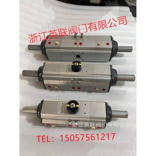 动执段行T器三位置气动UTF头气缸驱动置 气装 英联A活塞式 三式