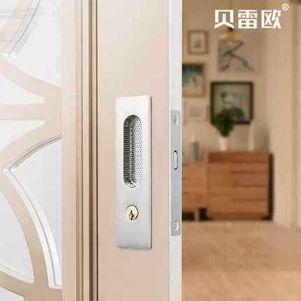 木移门锁拉门锁钩室推内卧室门书房阳门台厨房F86JMM99卫生间滑门