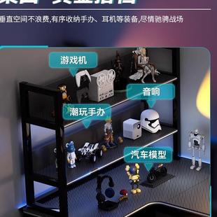 电脑桌台式 电桌子家用卧室L转拐角型桌学习桌角SUM书桌书竞架一体