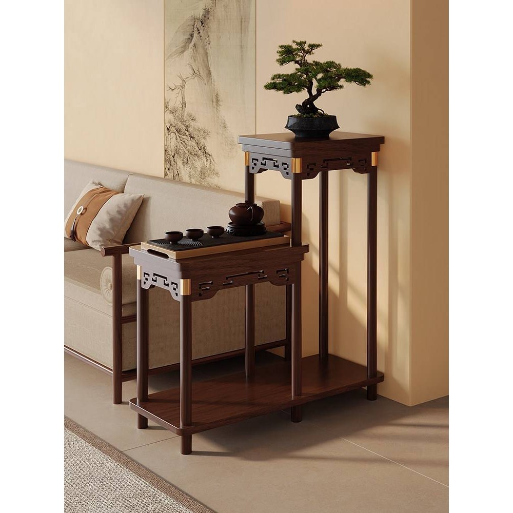 中式花架子客厅落地式置物架阳台多层鱼缸实木花台室内盆景摆放架,玩具/童车/益智/积木/模型,垂直悬浮玩具,淘宝优惠券,粉丝福利购,淘宝优惠卷