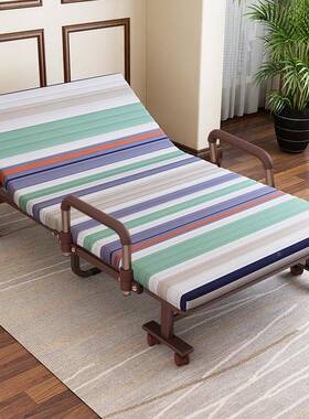 Foldi陪ngbd折叠床办e家公室用午休午睡护单人床DQG双人床酒店加