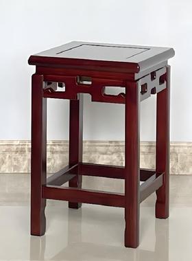 凳中式实木古筝凳子QOC鼓明清古典圆形桌琴餐凳跳舞道具凳凳梳妆