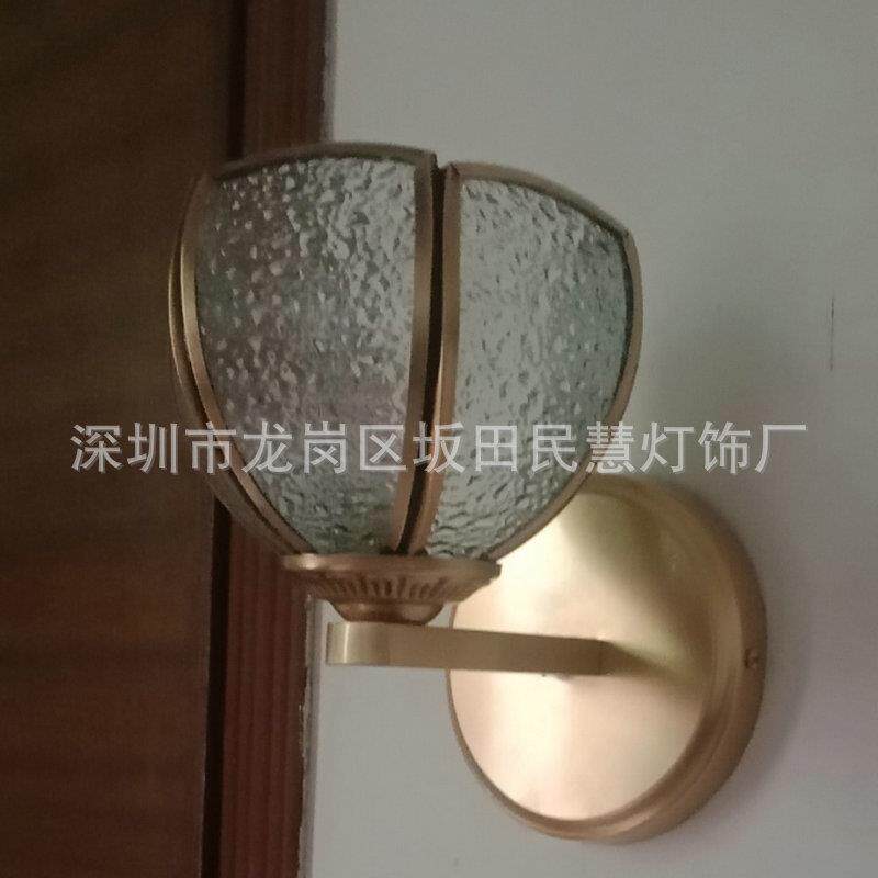 后过酒代轻奢双头壁灯客厅卧室现全铜水WLB晶壁灯店道酒吧床头壁