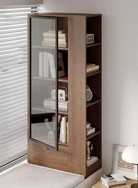 轻奢实木飘柜阳台储窗物柜窗台柜收纳柜简约70524书置柜物落地柜