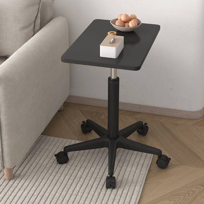 可移升降桌带滑轮小型边床桌站无品牌/立式工作办台电脑公书动桌
