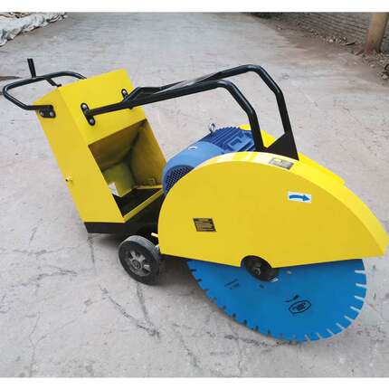 手推式工程路切割机面动柴油水ZDM冷马路切缝割机自切机