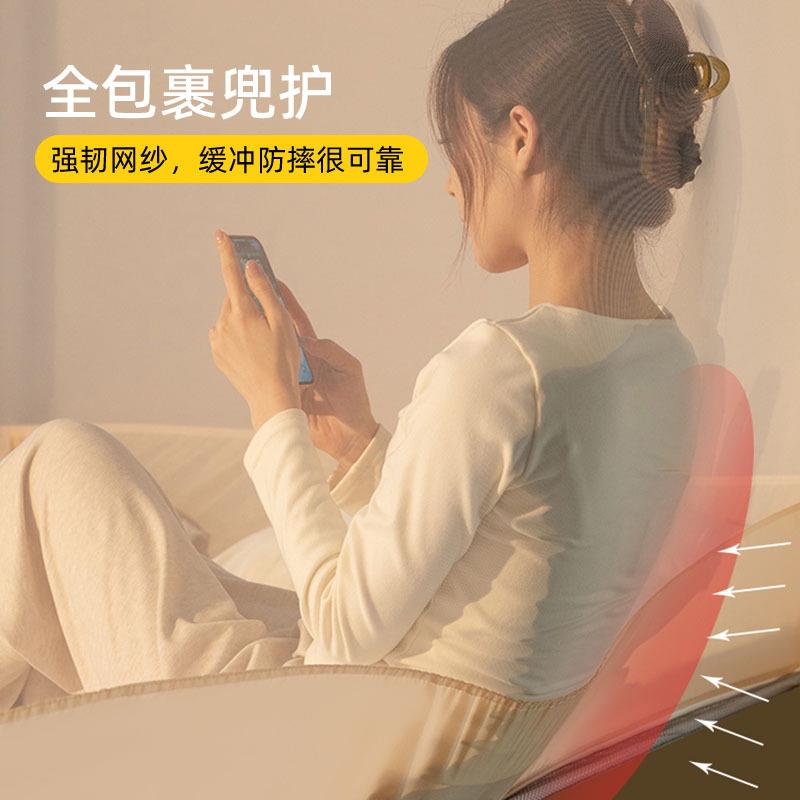 现货发夏季A类儿童防摔加密坐门床HHY蚊帐开家用防双尘秒卧室方