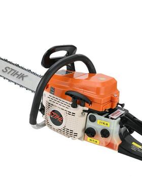 锯进口国大功率汽油油锯四49556冲程纯汽油伐树油木大力伐马锯