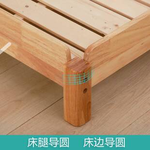 幼儿园实木午睡床儿童午休床宝宝移动叠叠床早教托管班折叠橡木床