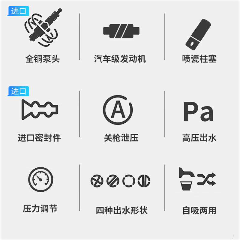 动捷猫高压汽油柴油力清洗机大商用超洗车机洗车概率无品牌/水泵