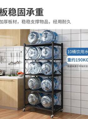 免安HVZ装折叠书架置物架地铁落艺可移动架子收客厅纳钢简易制书