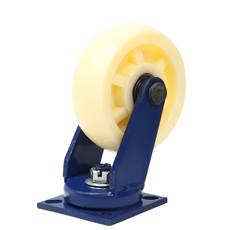 寸重型万向轮脚轮尼龙平板推车轮8/10/寸手推拖车轮定向轮轮子