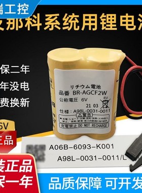 进口发那科BR-AGCF2W A98L-0031-0011加工中心数控机床车床电池6V