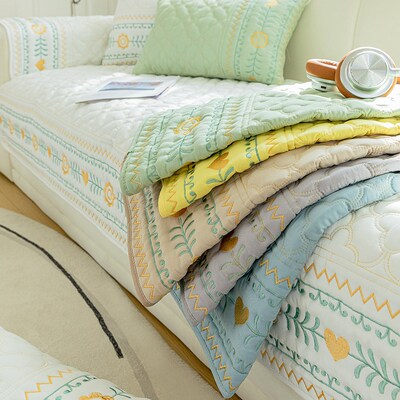 超防滑沙发垫靠背巾组合座垫四季通用坐垫全包萬能套罩新款盖布巾